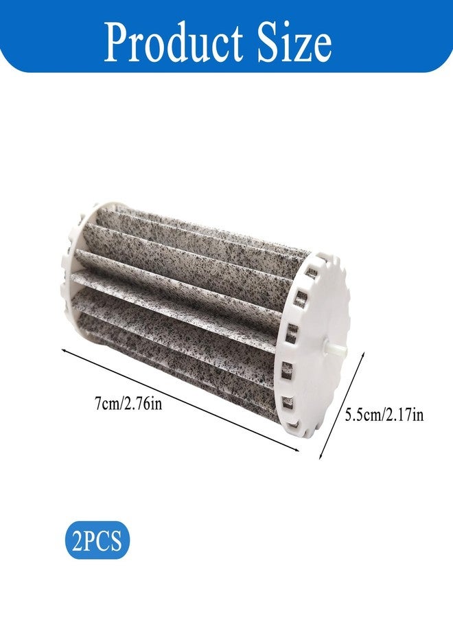 CZMZHFC Aquarium Fish Tank Filter Replacement for Penguin 200 & 350, BioWheel 200B, 350B Assembly, PRBW2350B, 2 Hang on Filter Parts for Clear Water and Efficient Filtration to Freshwater and Saltwater Tanks - Image 2